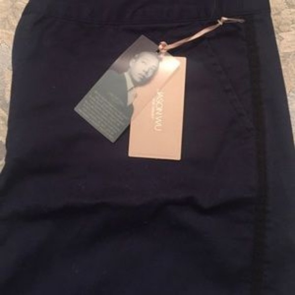 NWT Jason Wu x Target Cuffed Navy Shorts - Picture 3 of 6